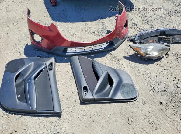 JM3KE2CY4G0778827 2016 MAZDA CX-5 Red Widok naklejki z numerem VIN