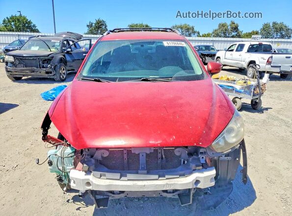 JM3KE2CY4G0778827 2016 MAZDA CX-5 Red Widok z przodu