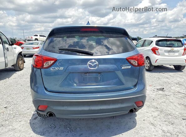 JM3KE2CY4G0842462 2016 MAZDA CX-5 Blue უკანა ხედი