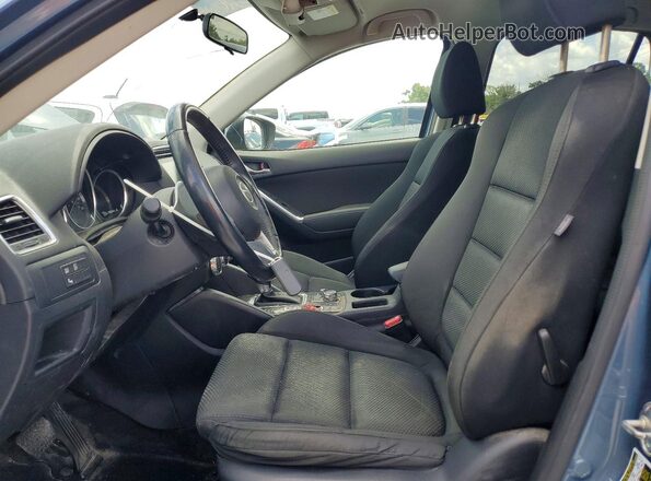 JM3KE2CY4G0842462 2016 MAZDA CX-5 Blue წინა სალონის ხედი