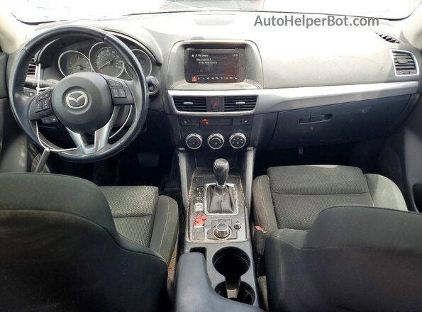JM3KE2CY4G0842462 2016 MAZDA CX-5 Blue წინა პანელის ხედი