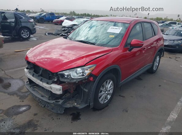 JM3KE2CY4G0848780 2016 MAZDA CX-5 Красный Передняя левая четверть