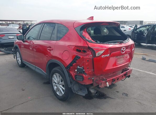 JM3KE2CY4G0848780 2016 MAZDA CX-5 Красный Задняя левая четверть
