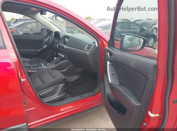 JM3KE2CY4G0848780 2016 MAZDA CX-5 Красный Вид салона спереди