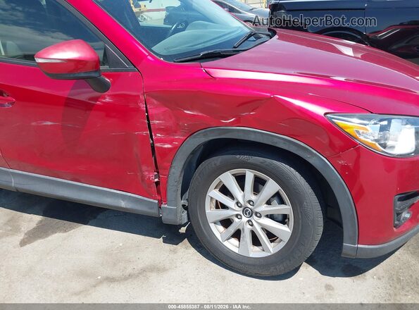 JM3KE2CY5G0803444 2016 MAZDA CX-5 Red Widok z przodu