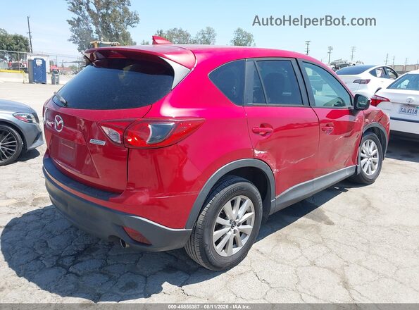 JM3KE2CY5G0803444 2016 MAZDA CX-5 Red Tył prawy