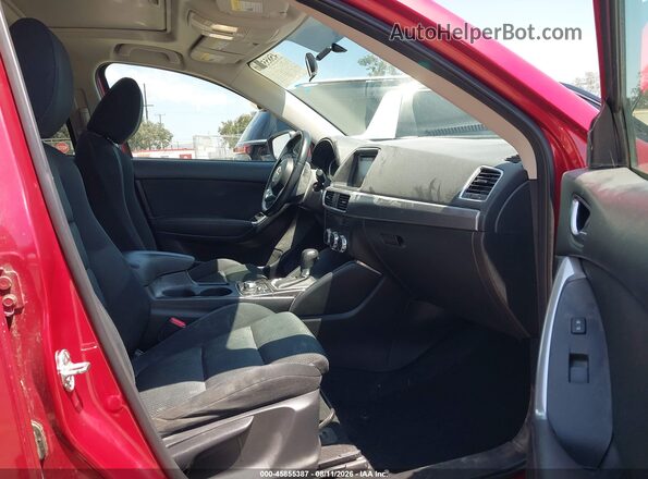 JM3KE2CY5G0803444 2016 MAZDA CX-5 Red Widok wnętrza z przodu