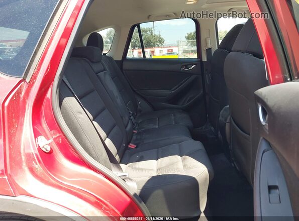 JM3KE2CY5G0803444 2016 MAZDA CX-5 Red Widok naklejki z numerem VIN