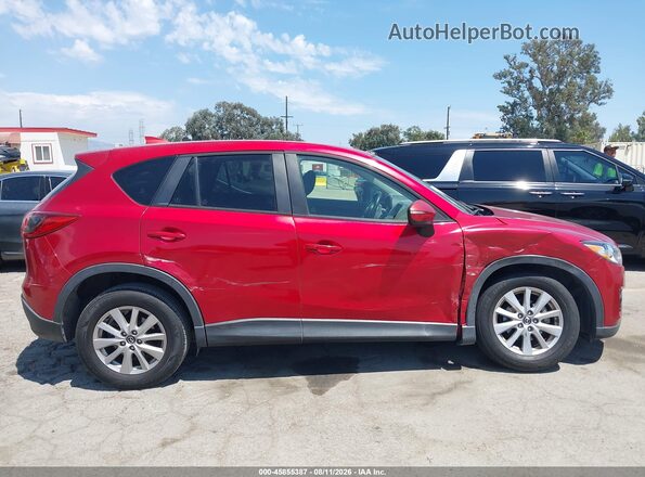 JM3KE2CY5G0803444 2016 MAZDA CX-5 Red Widok wnętrza z tyłu