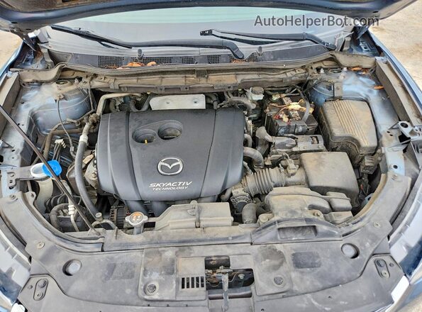 JM3KE2CY6G0630193 2016 MAZDA CX-5 Teal Widok komory silnika