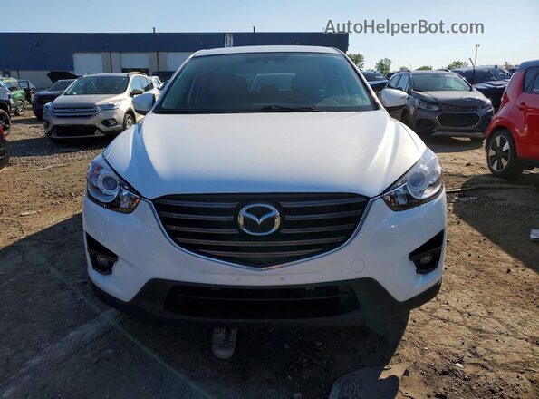 JM3KE2CY6G0797895 2016 MAZDA CX-5 White Vista frontal