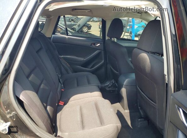 JM3KE2CY6G0801248 2016 MAZDA CX-5 Black Widok wnętrza z tyłu