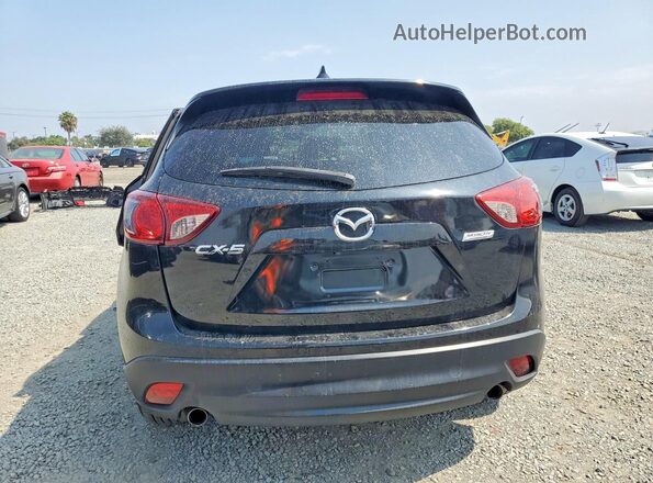 JM3KE2CY6G0801248 2016 MAZDA CX-5 Black Widok z tyłu