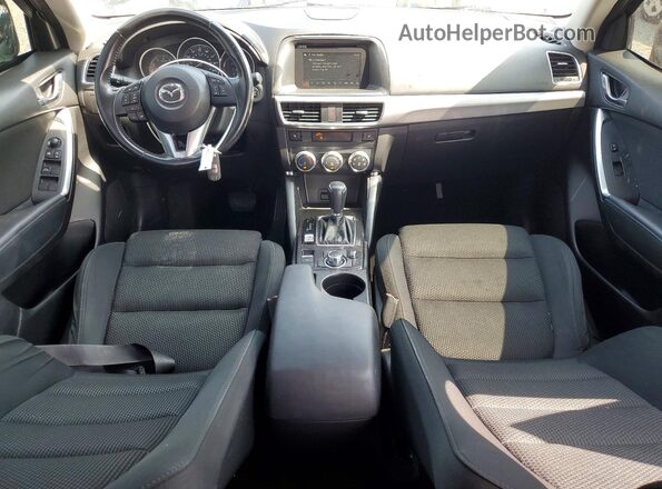 JM3KE2CY6G0801248 2016 MAZDA CX-5 Black Widok deski rozdzielczej