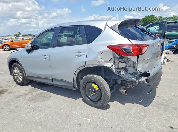 JM3KE2CY7G0621812 2016 MAZDA CX-5 Silver Հետևի ձախ