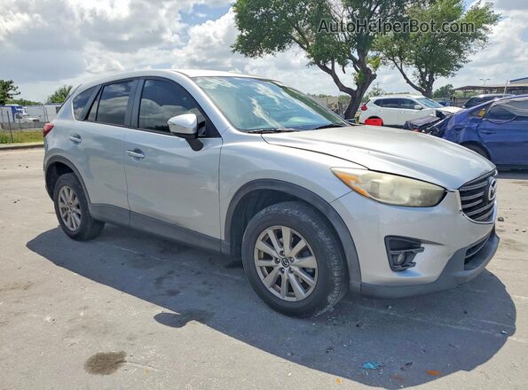JM3KE2CY7G0621812 2016 MAZDA CX-5 Silver Առջևի աջ