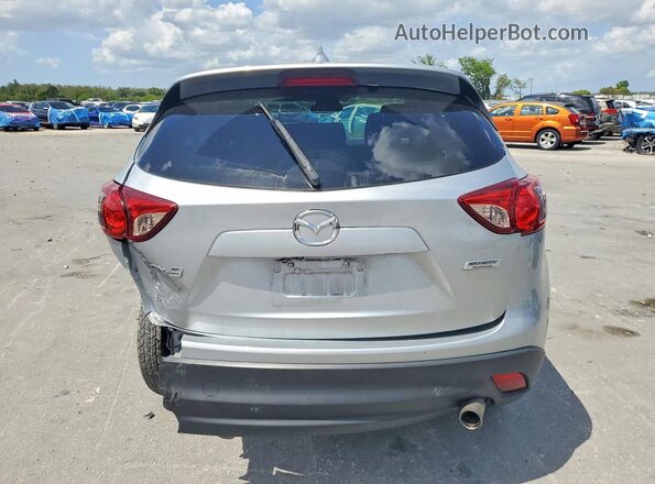 JM3KE2CY7G0621812 2016 MAZDA CX-5 Silver Հետևի տեսք