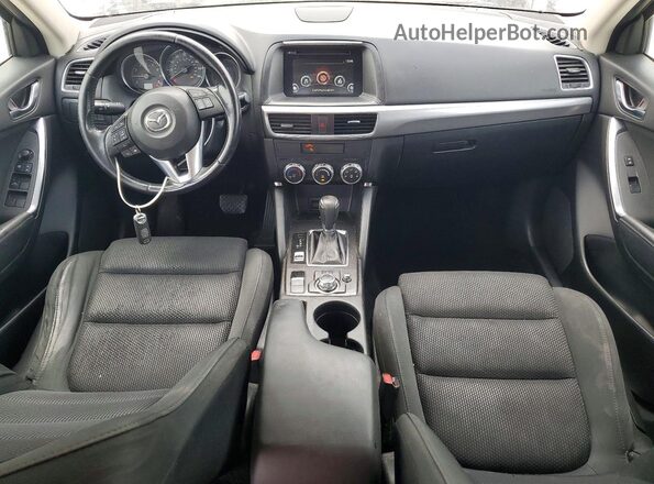 JM3KE2CY7G0744221 2016 MAZDA CX-5 Black Dashboard view