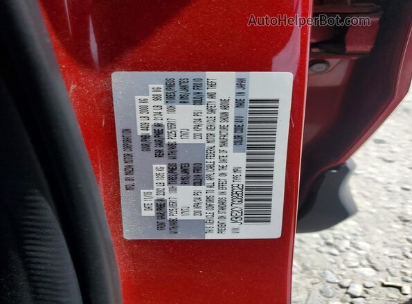 JM3KE2CY7G0896029 2016 MAZDA CX-5 Red VIN կոդի պիտակի տեսք