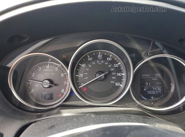 JM3KE2CY7G0896029 2016 MAZDA CX-5 Red Սարքավորումների վահանակի տեսք