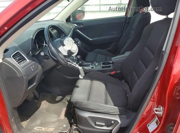 JM3KE2CY7G0896029 2016 MAZDA CX-5 Red Սալոնի դիմացի տեսք