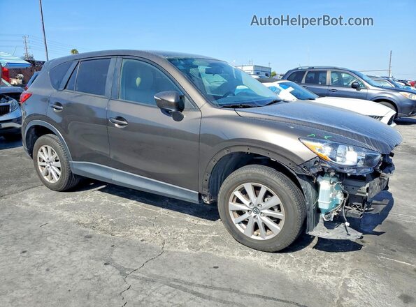 JM3KE2CY8G0909905 2016 MAZDA CX-5 Gray Передня права чверть
