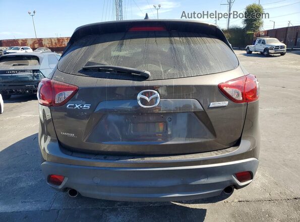 JM3KE2CY8G0909905 2016 MAZDA CX-5 Gray Вид ззаду