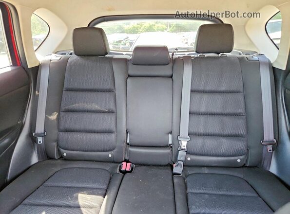 JM3KE2CYXG0619150 2016 MAZDA CX-5 Red Вид задніх сидінь