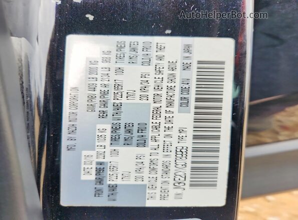 JM3KE2CYXG0789959 2016 MAZDA CX-5 Black Widok naklejki z numerem VIN