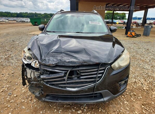 JM3KE2CYXG0789959 2016 MAZDA CX-5 Black Widok z przodu