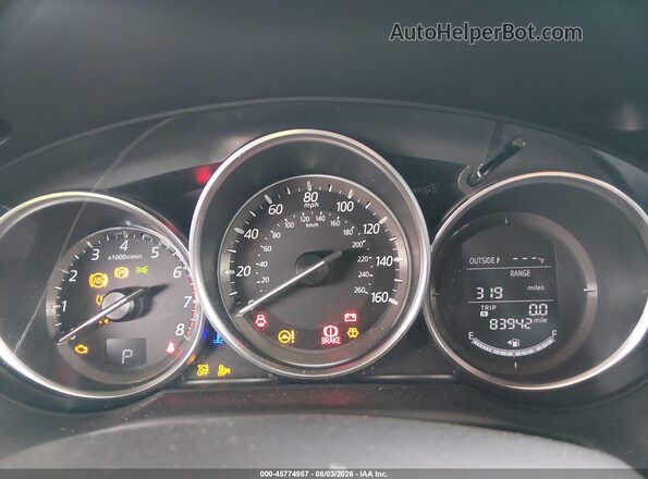 JM3KE2CYXG0800748 2016 MAZDA CX-5 Black Вид задніх сидінь