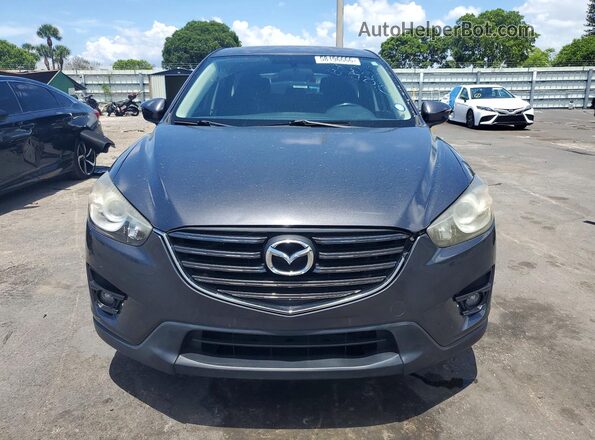 JM3KE2CYXG0900641 2016 MAZDA CX-5 Gray Widok z przodu