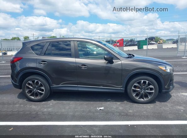 JM3KE2DY0G0797647 2016 MAZDA CX-5 Brown Vista interior trasera