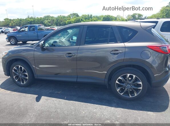 JM3KE2DY0G0797647 2016 MAZDA CX-5 Brown Vista interior de 360 grados