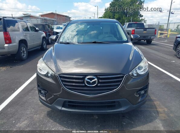 JM3KE2DY0G0797647 2016 MAZDA CX-5 Brown Vista del cuadro de instrumentos