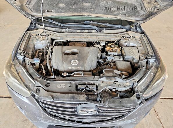 JM3KE2DY0G0874629 2016 MAZDA CX-5 Gray Widok komory silnika
