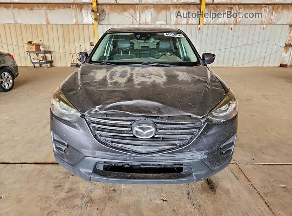 JM3KE2DY0G0874629 2016 MAZDA CX-5 Gray Widok z przodu