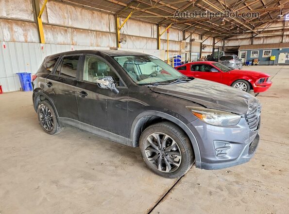 JM3KE2DY0G0874629 2016 MAZDA CX-5 Gray Przód prawy