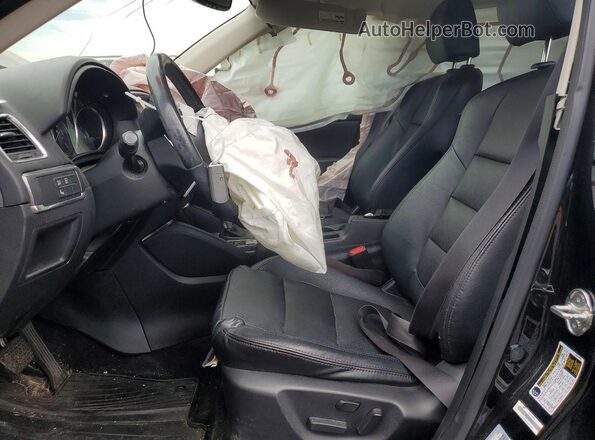 JM3KE2DY1G0840120 2016 MAZDA CX-5 Black Widok wnętrza z przodu