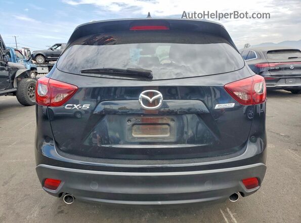 JM3KE2DY1G0840120 2016 MAZDA CX-5 Black Widok z tyłu