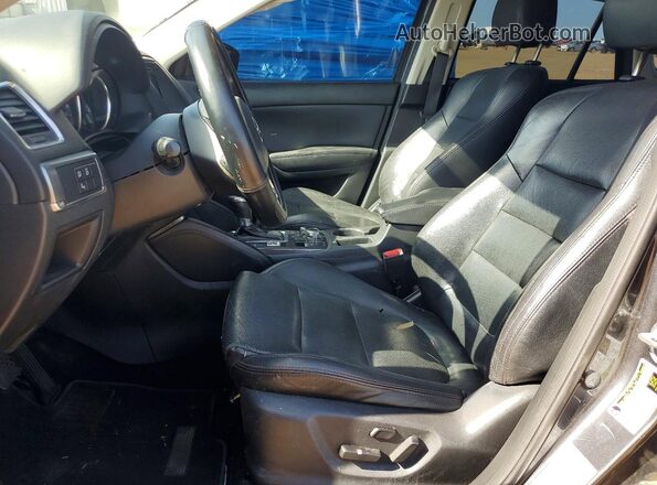JM3KE2DY1G0846189 2016 MAZDA CX-5 Charcoal წინა სალონის ხედი