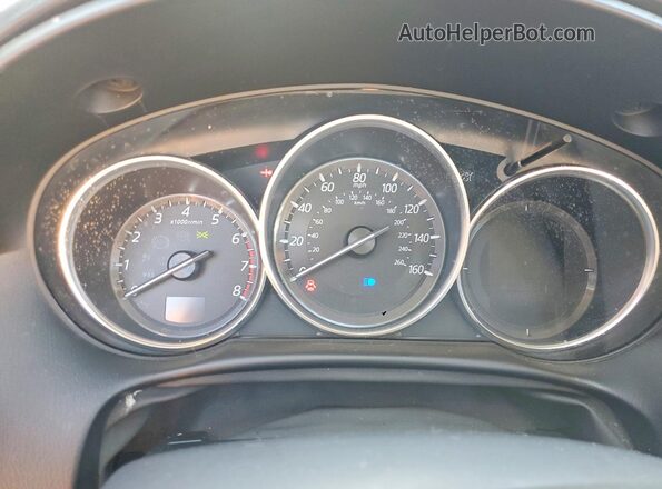 JM3KE2DY1G0846189 2016 MAZDA CX-5 Charcoal ხელსაწყოთა პანელის ხედი