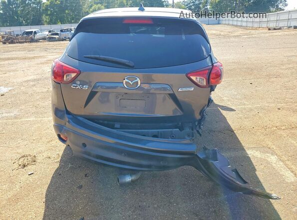 JM3KE2DY1G0846189 2016 MAZDA CX-5 Charcoal უკანა ხედი