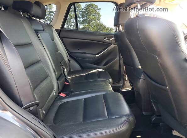 JM3KE2DY1G0846189 2016 MAZDA CX-5 Charcoal უკანა სავარძლების ხედი