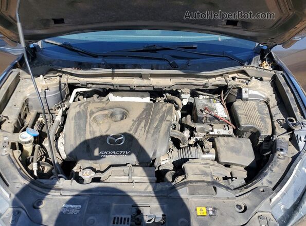 JM3KE2DY1G0846189 2016 MAZDA CX-5 Charcoal უკანა სალონის ხედი