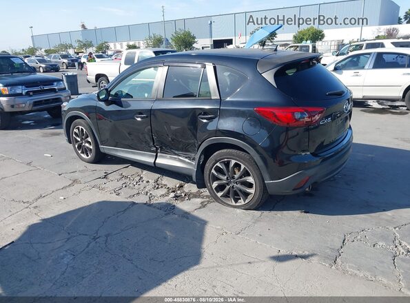 JM3KE2DY2G0723582 2016 MAZDA CX-5 Черный Задняя левая четверть