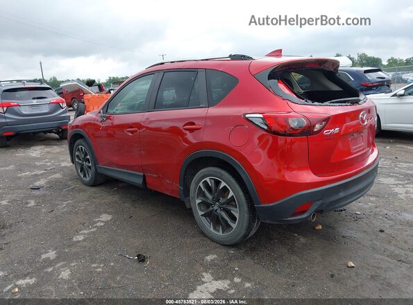 JM3KE2DY3G0670911 2016 MAZDA CX-5 Red Tył lewy