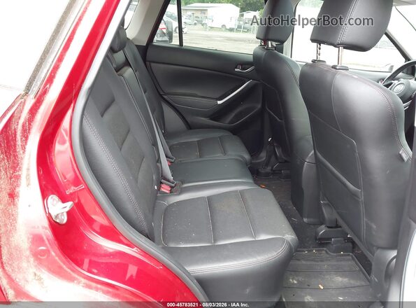 JM3KE2DY3G0670911 2016 MAZDA CX-5 Red Widok naklejki z numerem VIN