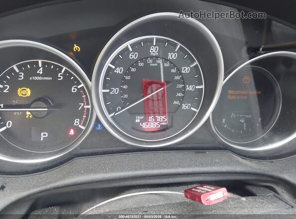 JM3KE2DY3G0670911 2016 MAZDA CX-5 Red Widok tylnych siedzeń
