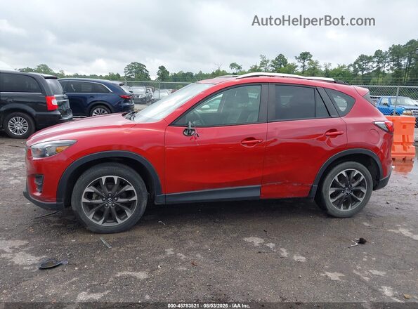 JM3KE2DY3G0670911 2016 MAZDA CX-5 Red Widok wnętrza 360 stopni